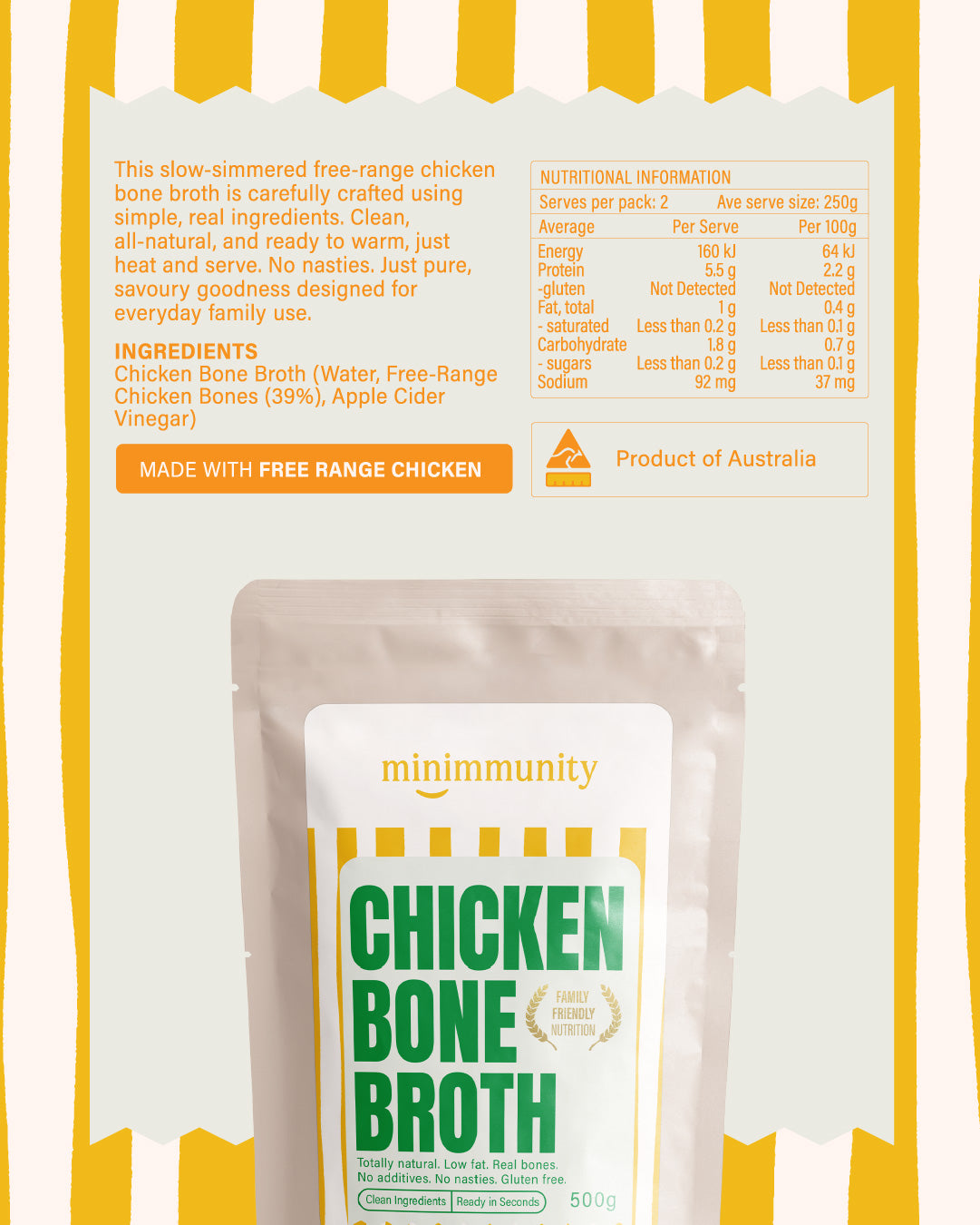 Standard Strength Chicken Bone Broth