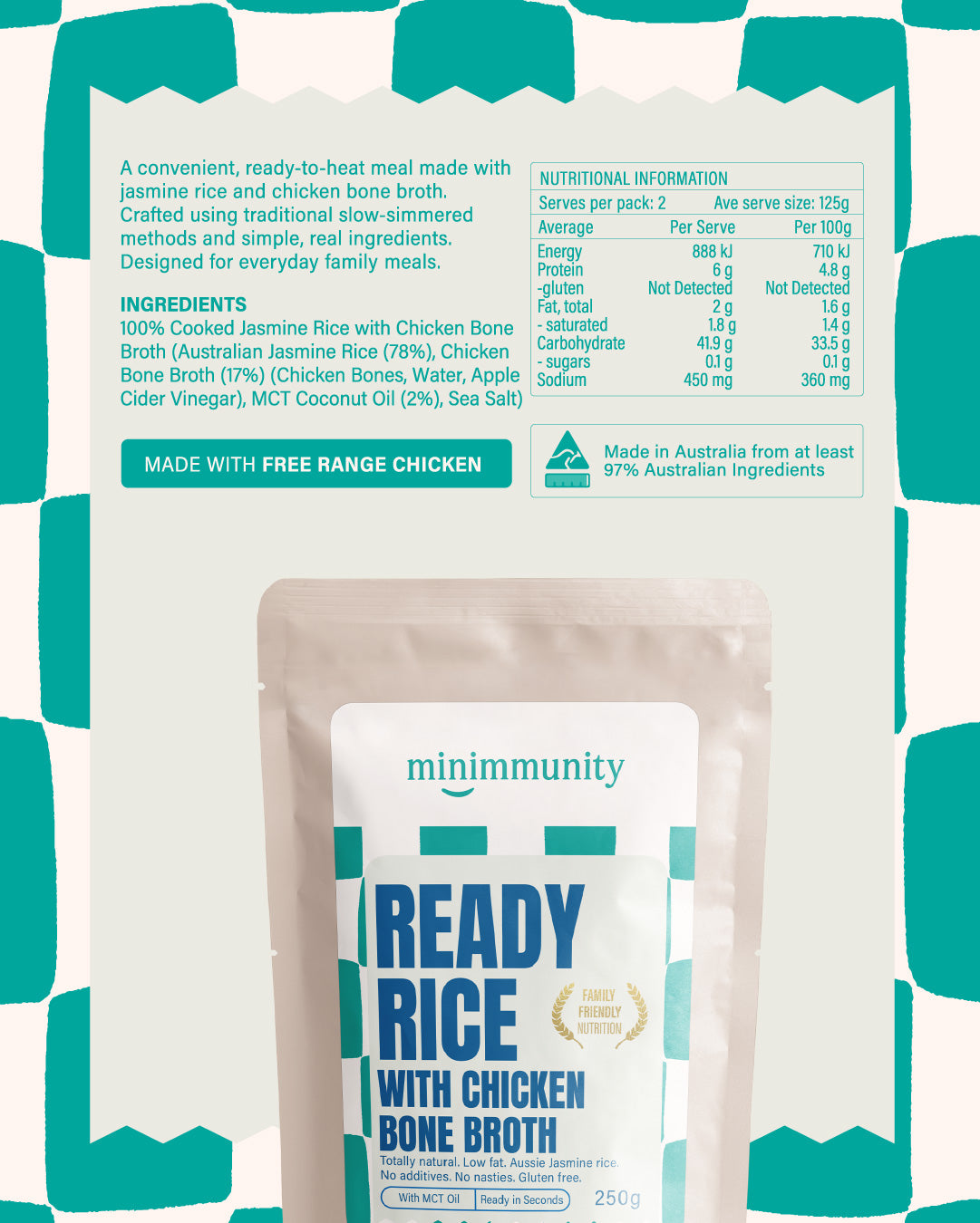 Ready Rice with Chicken Bone Broth