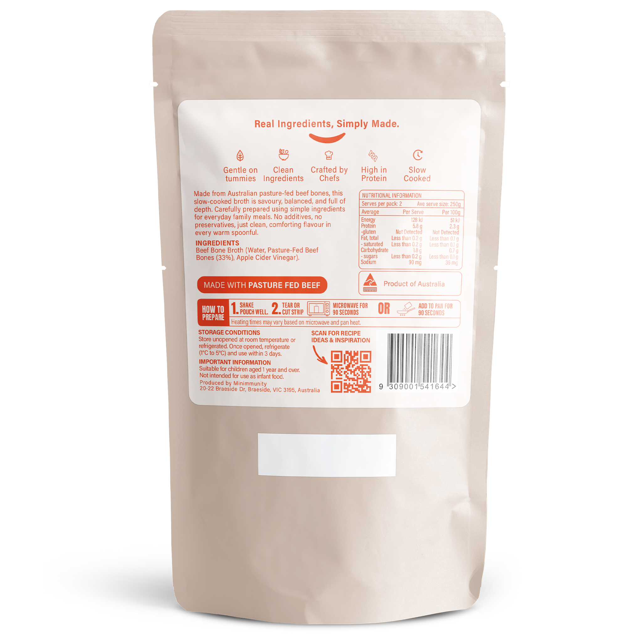 Standard Strength Beef Bone Broth