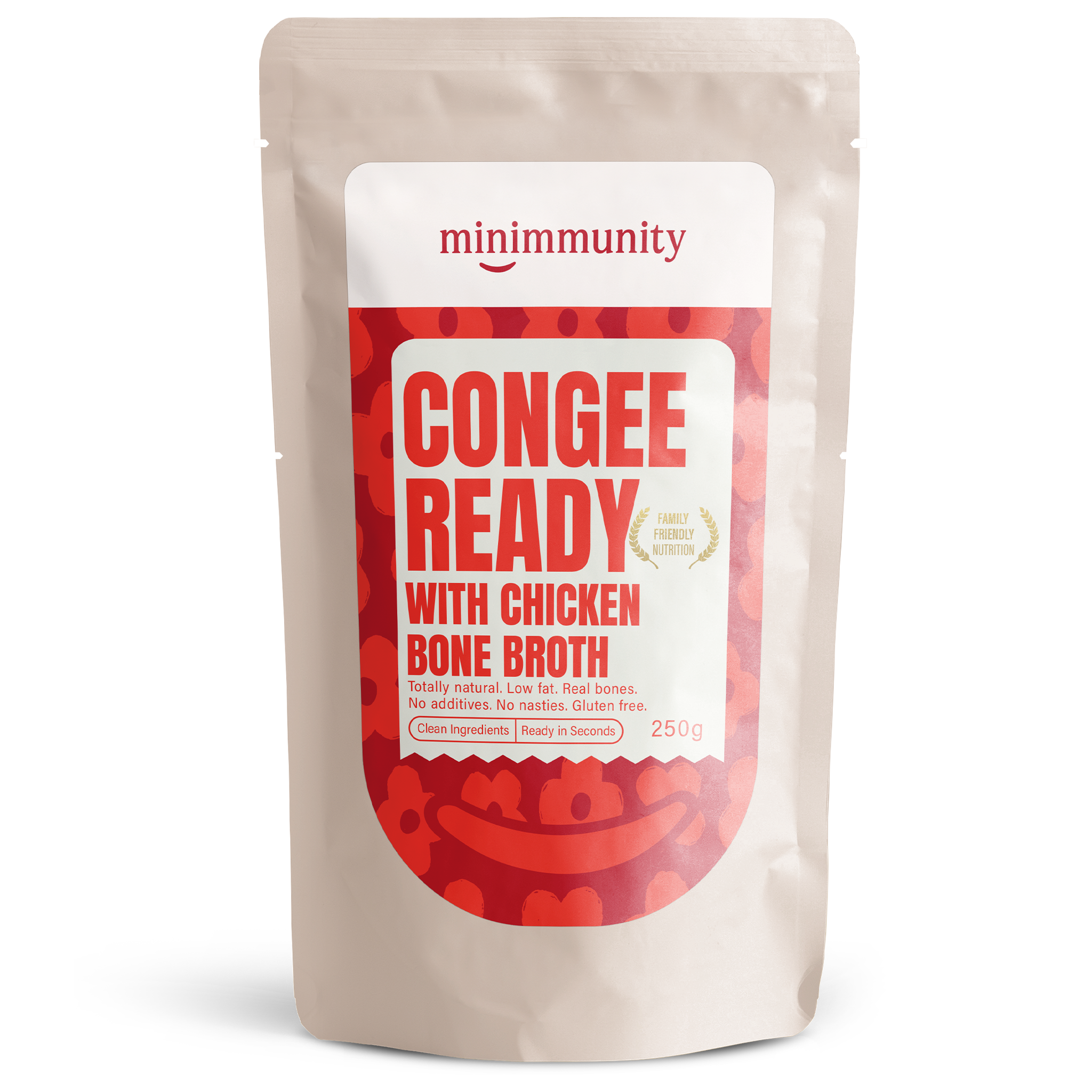 Congee Ready with Chicken Bone Broth