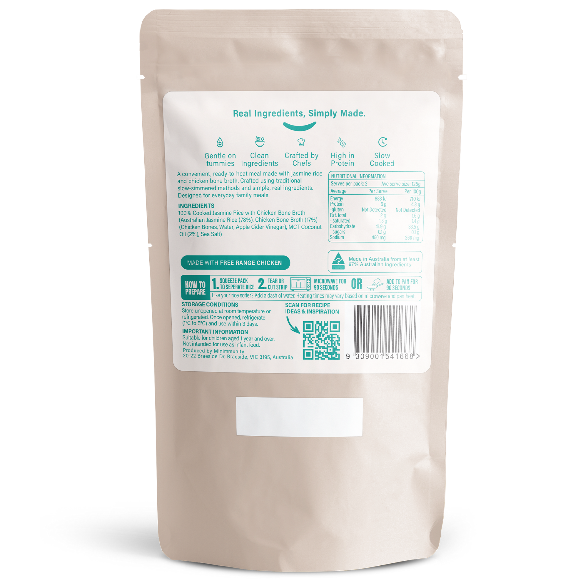 Ready Rice with Chicken Bone Broth