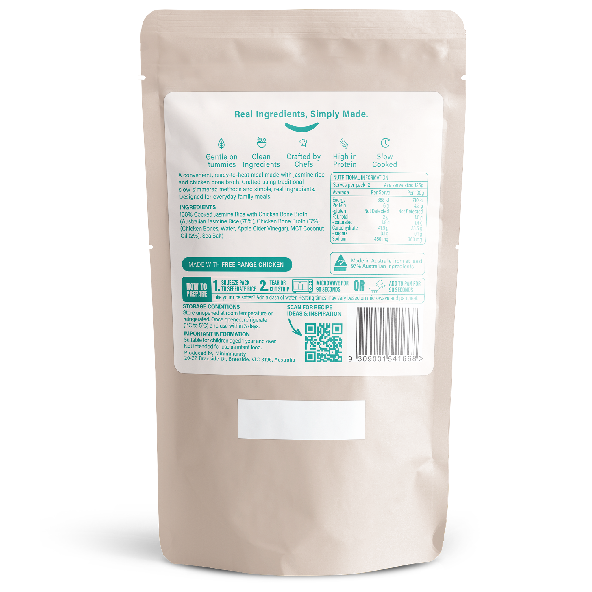 Ready Rice with Chicken Bone Broth